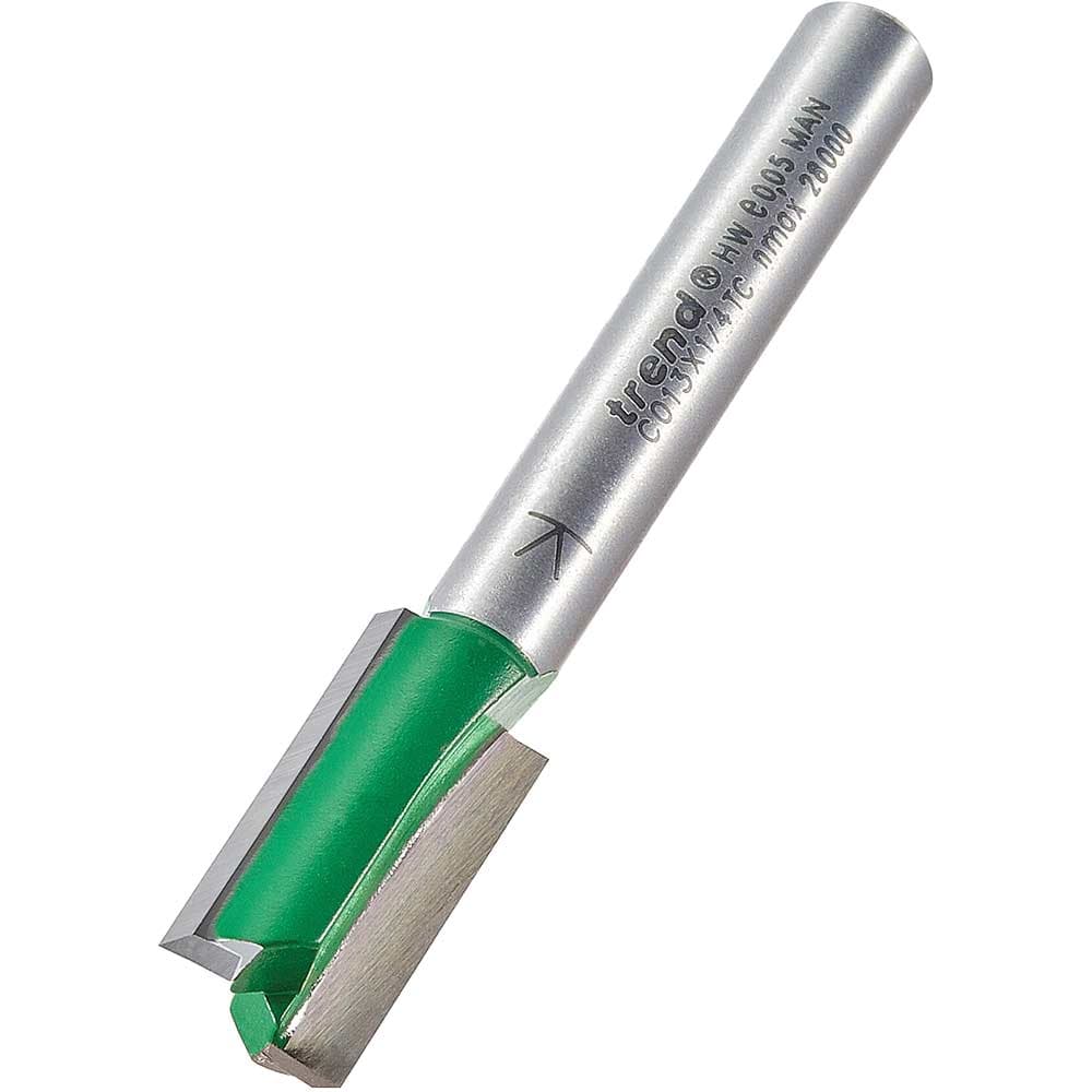 Trend CRAFTPRO Two Flute Straight Router Cutter