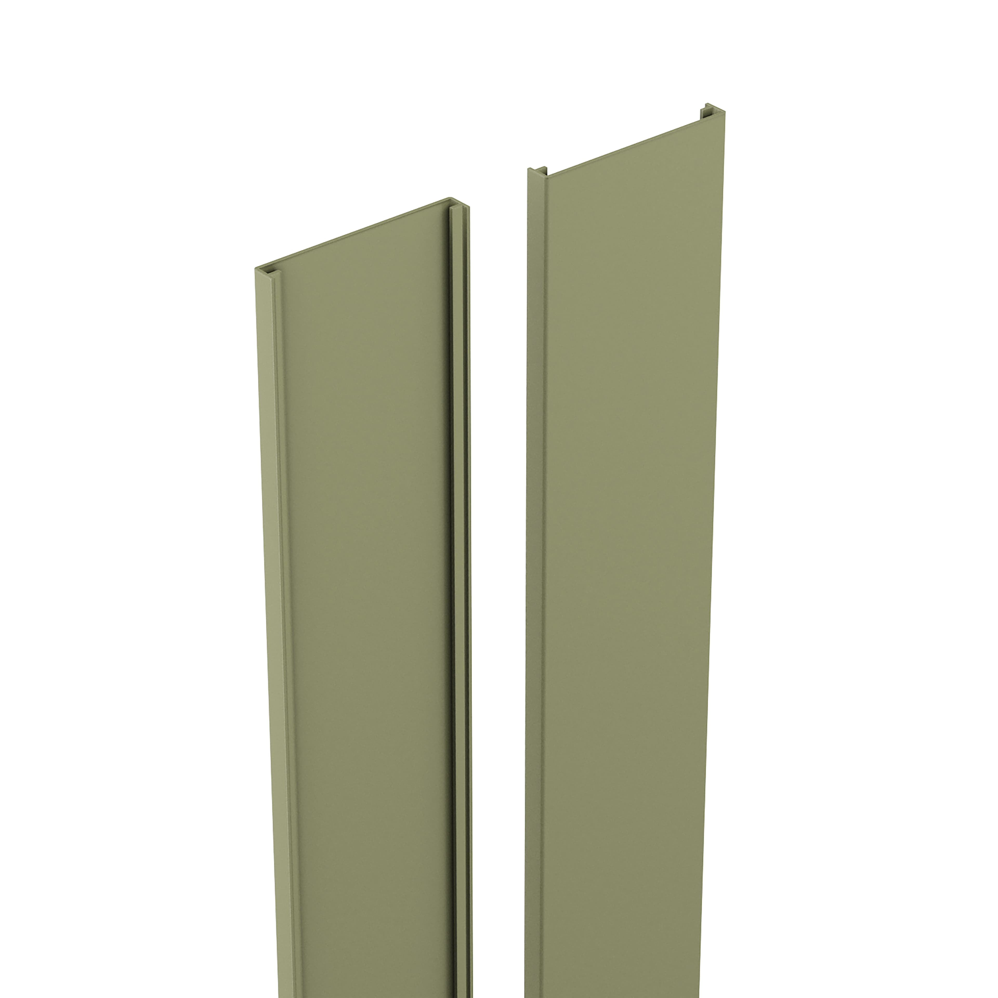 Durapost Classic Cover Strip Olive Grey 2100mm Home Delivered