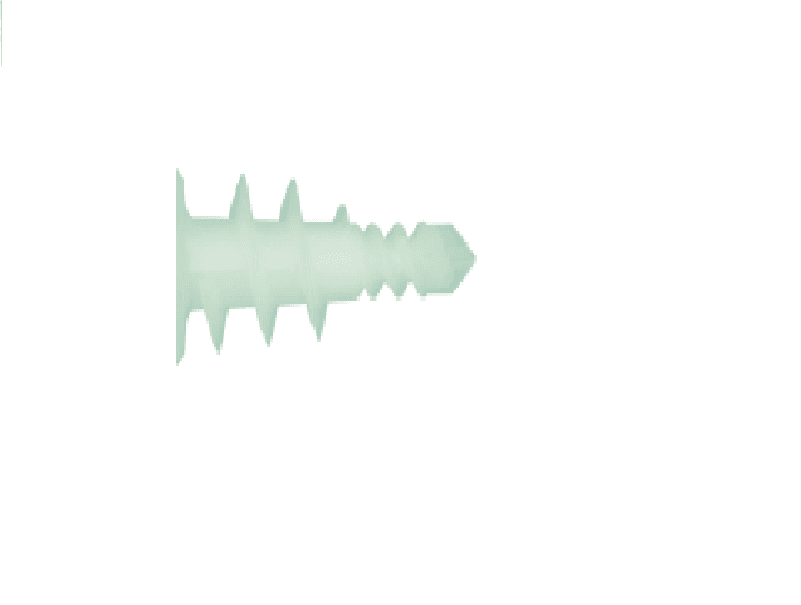 Rawlplug 31mm x 13mm Nylon Self-drive Plasterboard Fixings Qty 25