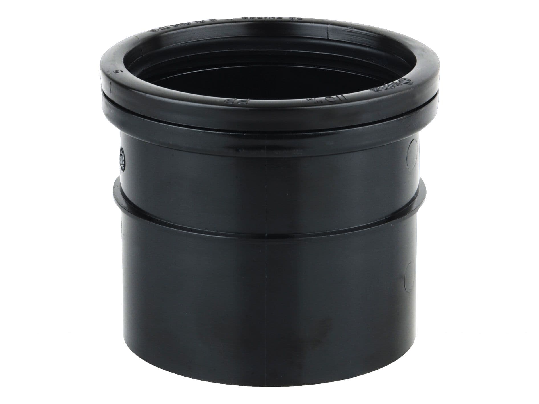 Wavin OsmaSoil D/S repair coupler 110mm black