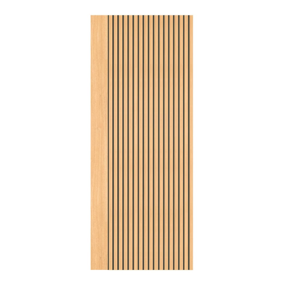 Deanta Brown Oak Veneer Malmo Prefinished Door, Size: 1981x838x35mm