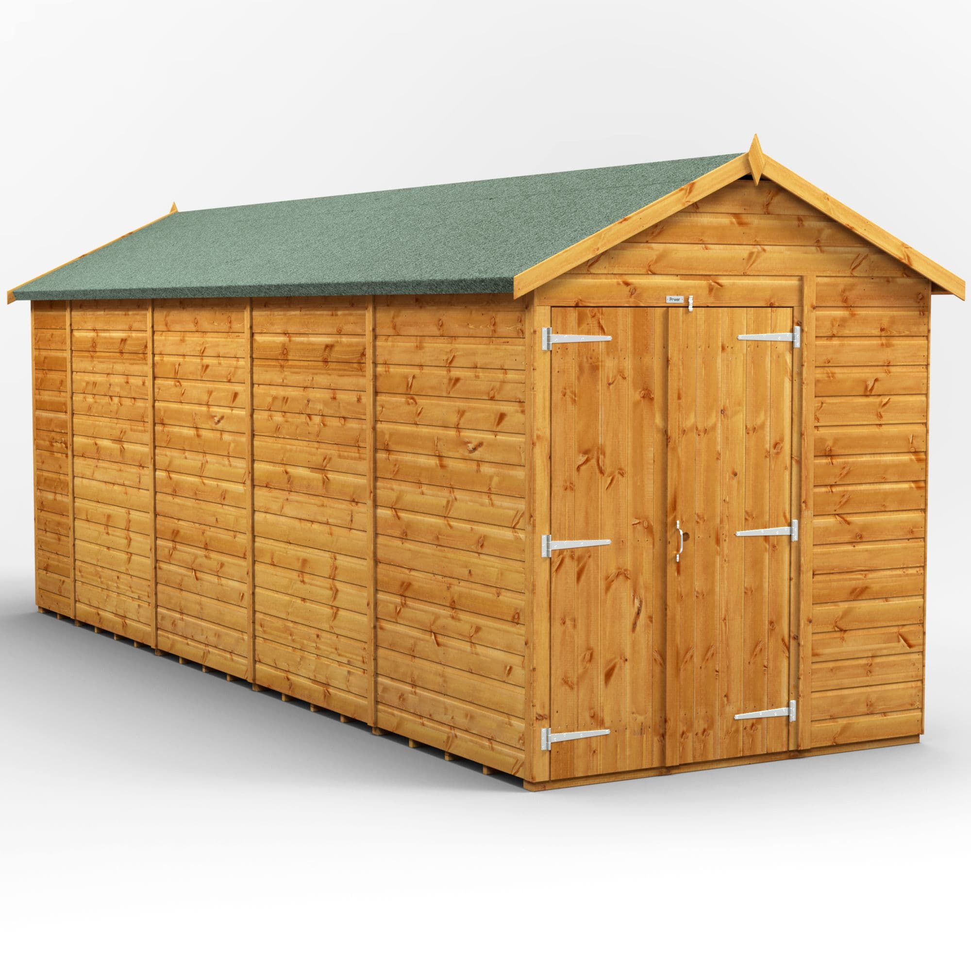 18 x 6 Power Windowless Apex Double Door