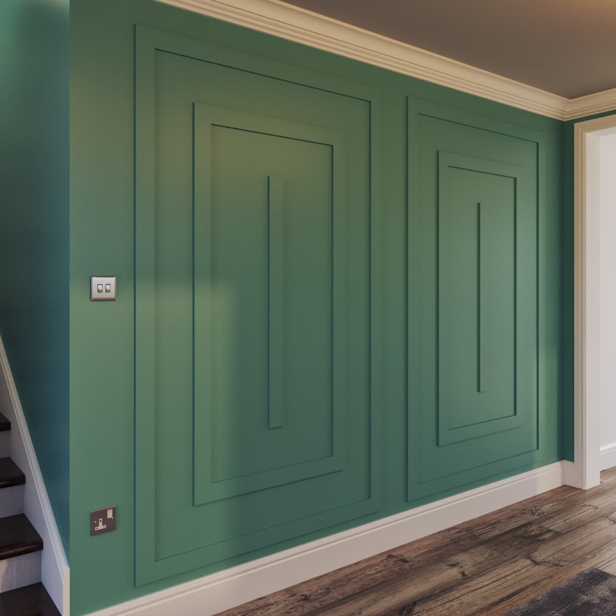 Oslo Decorative MDF Wall Panelling Kit