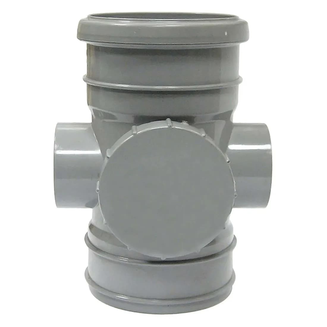 Single Socket Access Pipe 110Mm Grey Soil Sp275G
