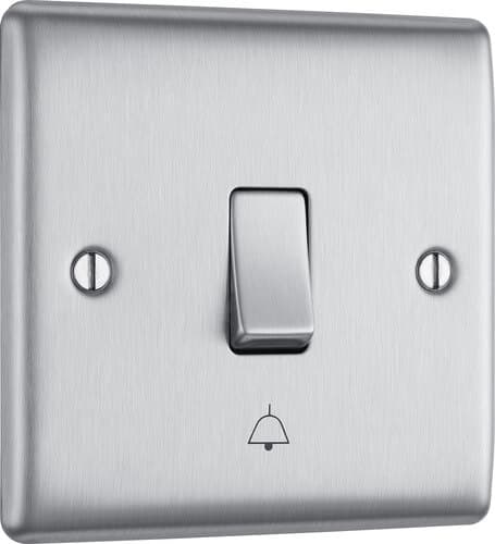 Screwless Flatplate Black Nickel Intermediate Switch 10Ax FBN13-01