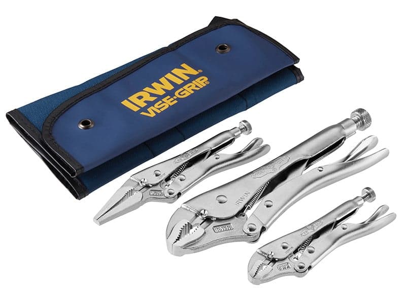 Irwin® Vise-Grip® TVG73 Tvg73 Locking Pliers Set 3 Piece