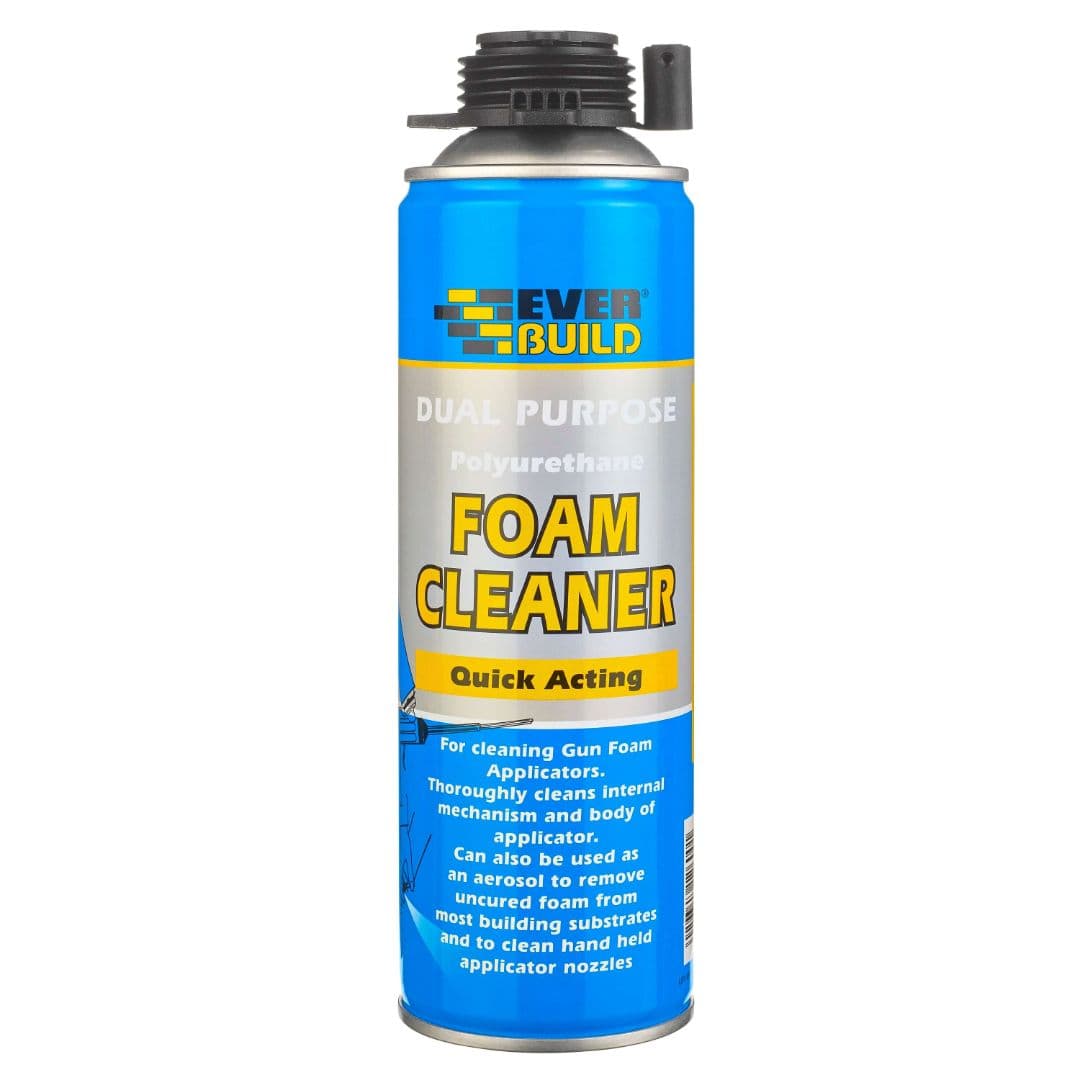 Everbuild Dual Purpose Foam Cleaner 500Ml