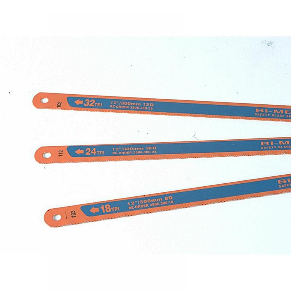 Bahco 3906-300-3P 3906 Sandflex Hacksaw Blades 300Mm (12In) (8 24 & 32 Tpi) (Pack 3)