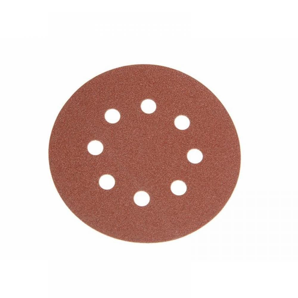 Faithfull 710984 Hook & Loop Sanding Disc Did3 Holed 125Mm X 120G (Pack 25)