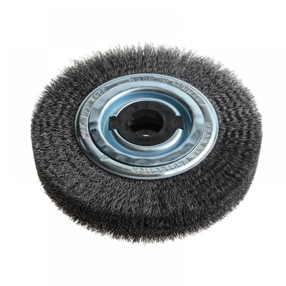 Lessmann 366.163 Wheel Brush D200Mm X W40-45 X 80 Bore Set 4 +1 Steel Wire 0.30