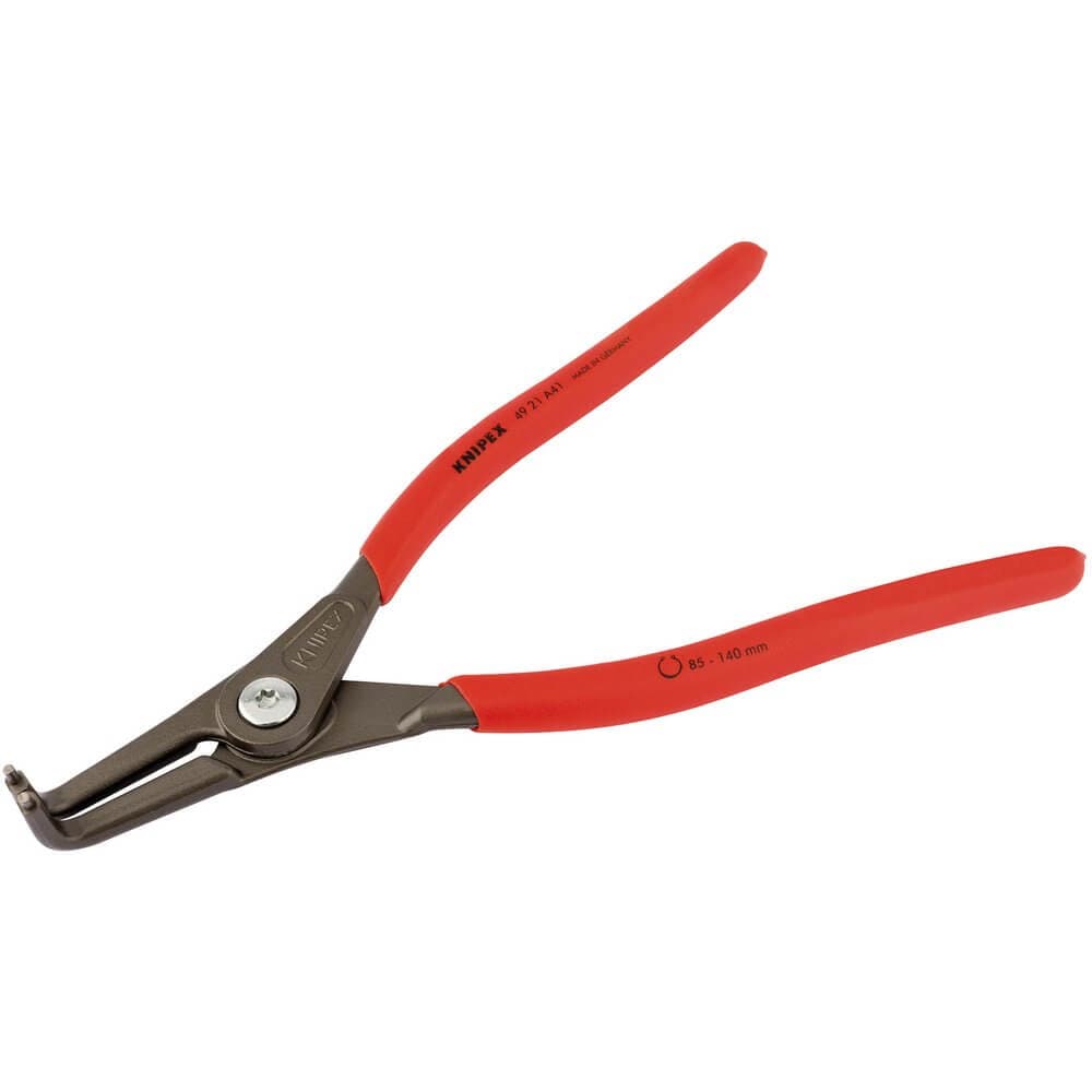 Knipex 75097 49 21 A41 90° External Straight Tip Circlip Pliers 85 - 140Mm Capacity 305Mm each