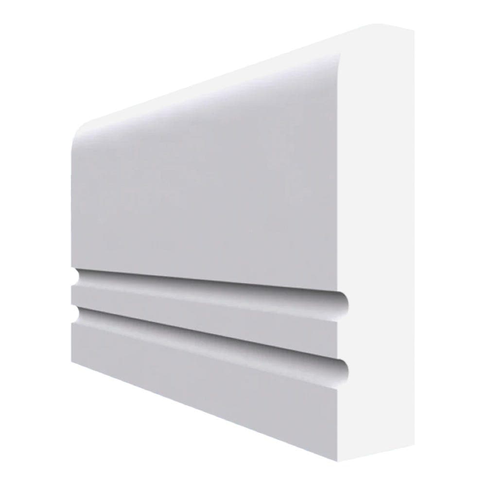 Square Edge C Grooved 2 MDF Dado Rail Unprimed 4200mm x 70mm x 18mm