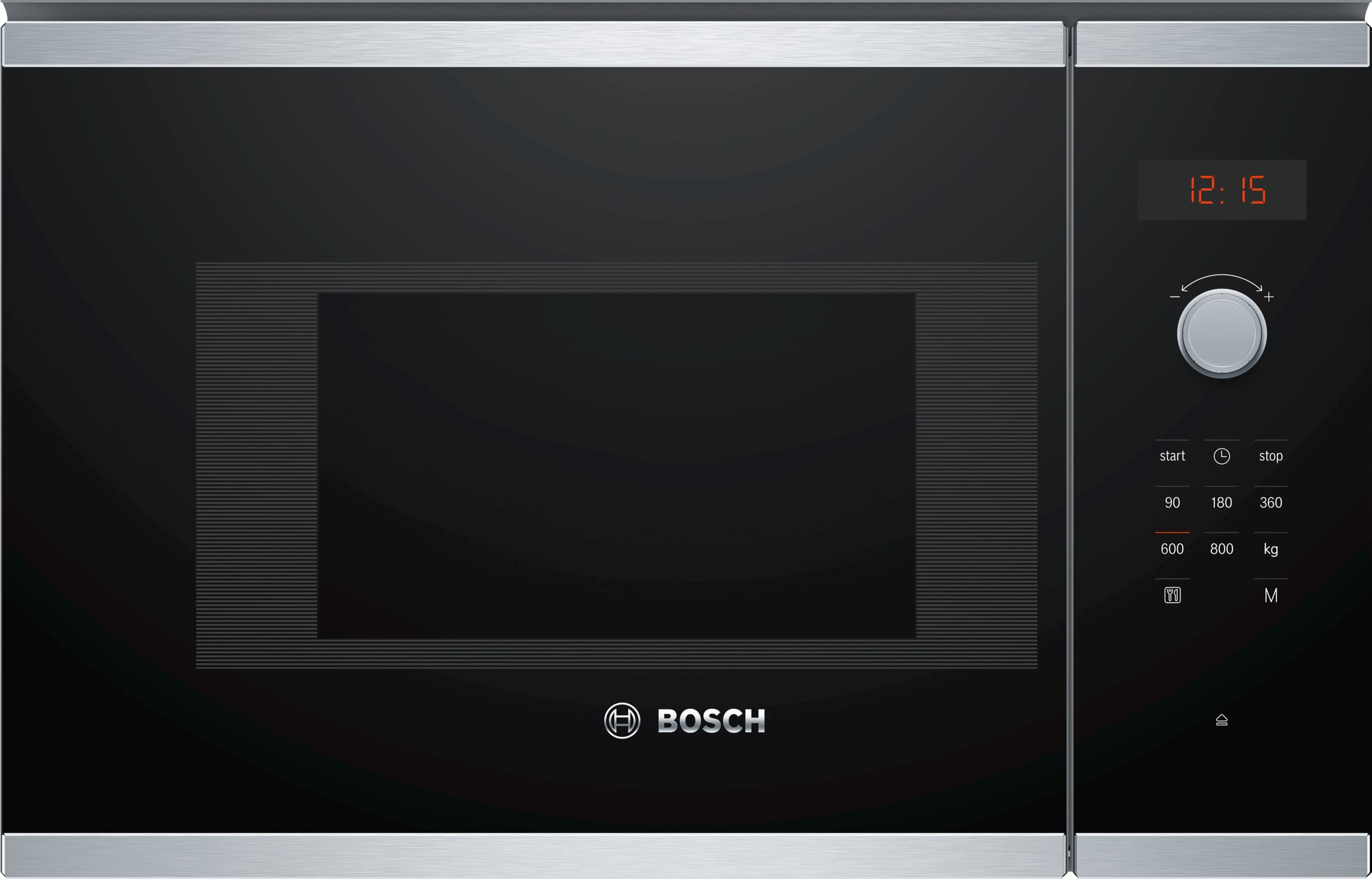 Bosch Black & Stainless Steel Serie 4 Integrated Microwave - BFL523MS0B