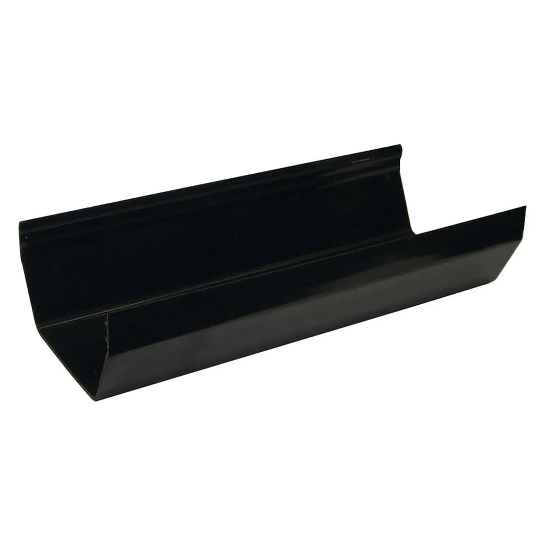 Square Gutter 114Mm X 4M Black Rainwater Rgs4B
