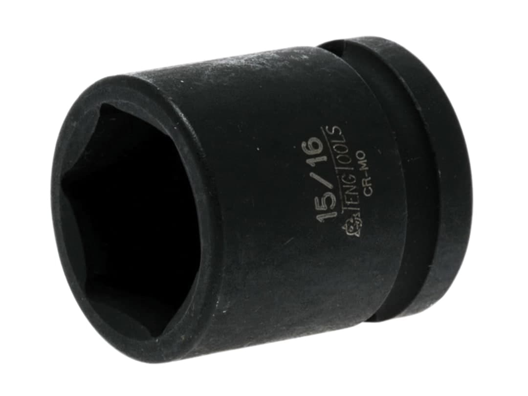 Teng Impact Socket Hexagon 6-Point 1/2in Drive 15/16in 920130