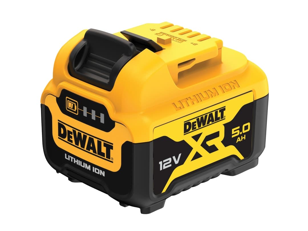 DEWALT Power Tools DCB126 XR Slide Battery Pack 12V 5.0Ah Li-ion DCB126-XJ