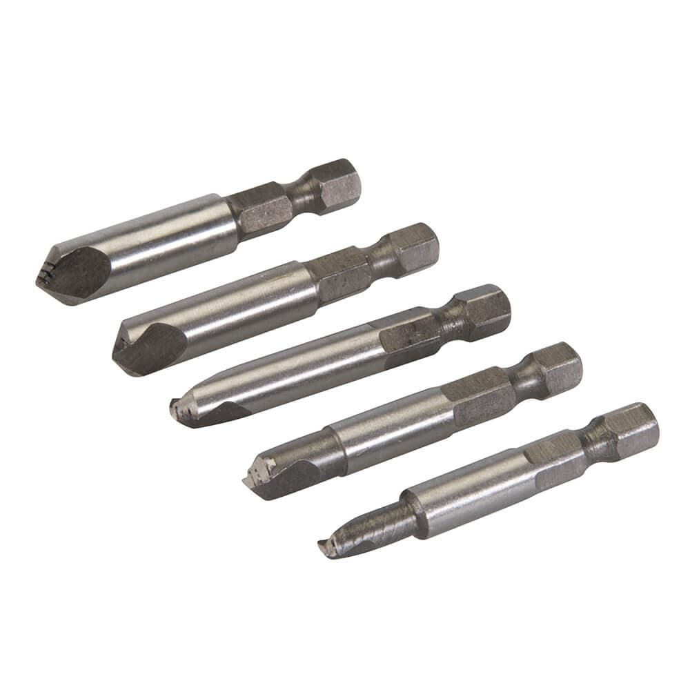Silverline 675174 Damaged Screw Remover Set 5Pce 50Mm Each 1
