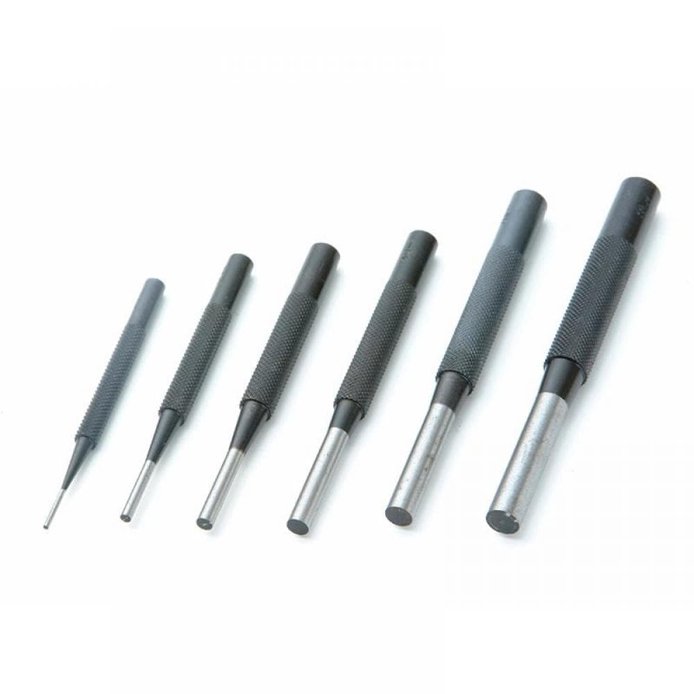Priory PRI135S6 135-S6 Parrallel Pin Punches In Wallet Set 6 Piece