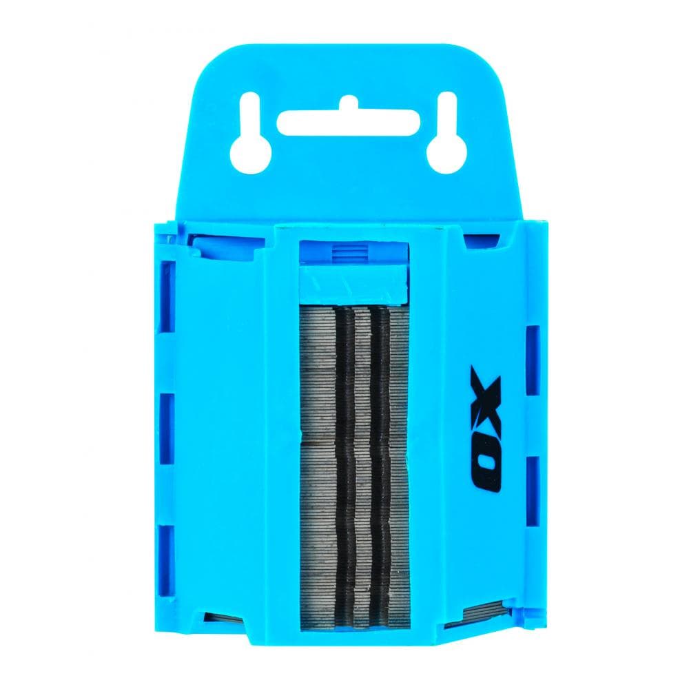 Ox Tools OX-P222110 Ox Pro 100 Pack Heavy Duty Knife Blades & Dispenser EA