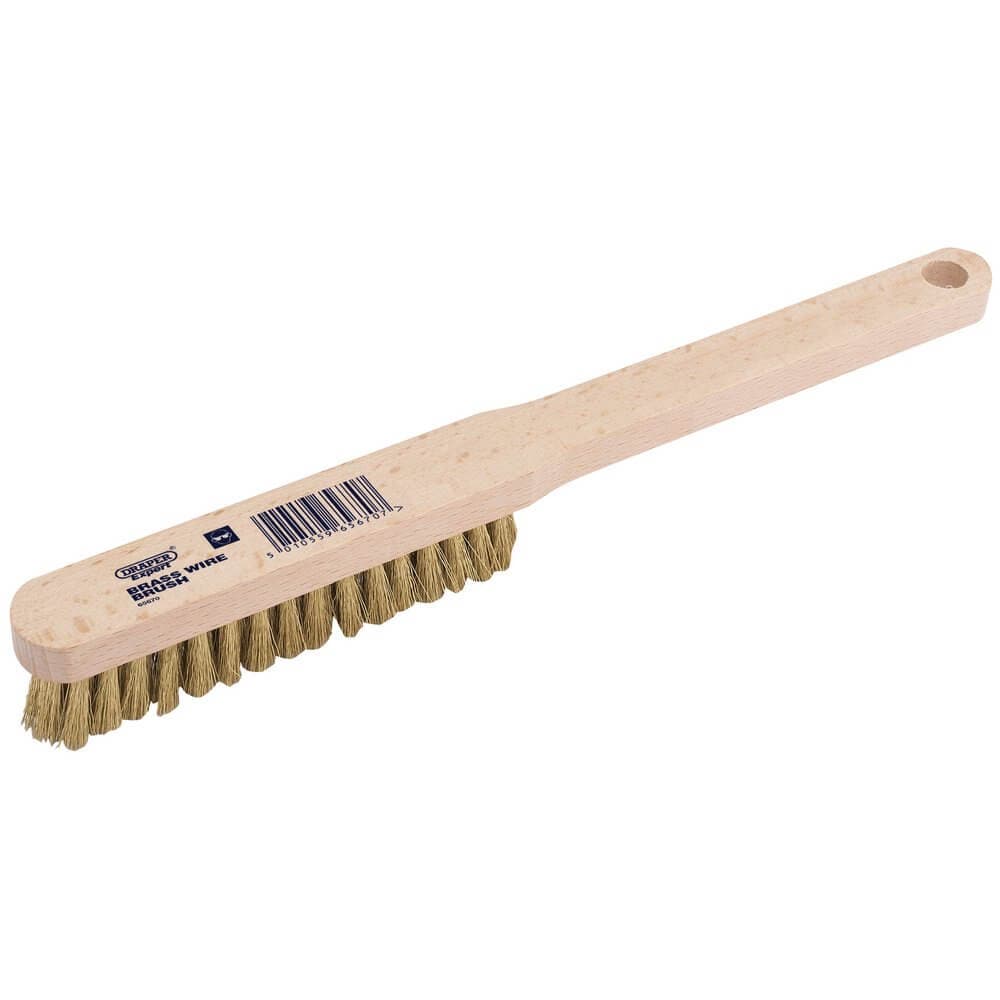 Draper Expert 65670 Brass Fill Wire Hand Brush 225Mm each
