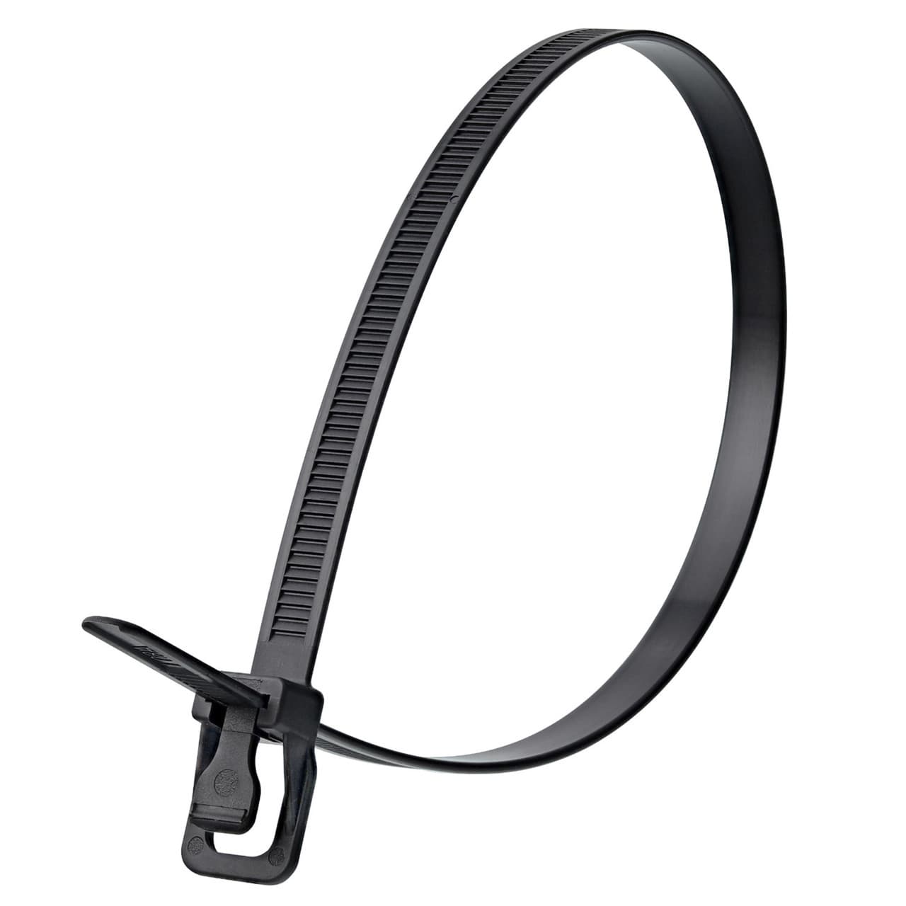 Retyz Wkt-S24Bk-Ta Worktie Reusable Cable Ties In Black 600Mm/24In (Pack Of 100)