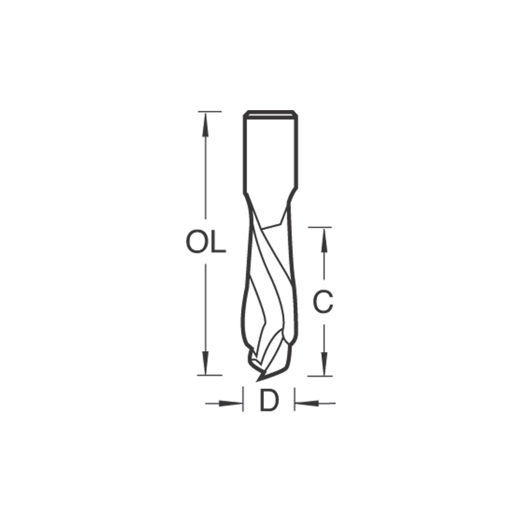 Trend Compression Spiral 8Mm Diameter Pk 1 CNC/204X8STC
