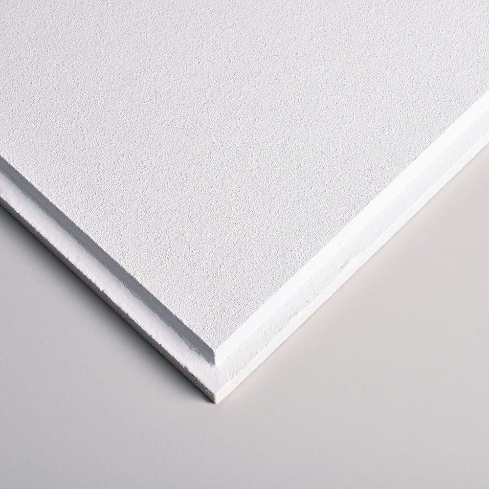 Zentia Armstrong Prestige dB Ceiling Tiles Tegular24 Edge 600mm x 600mm - Pack of 10 | 3.6m2 - BP7695M4A