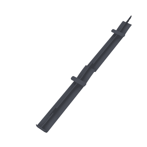 Embossed Double Shiplap Cladding Butt Joint - Slate Grey