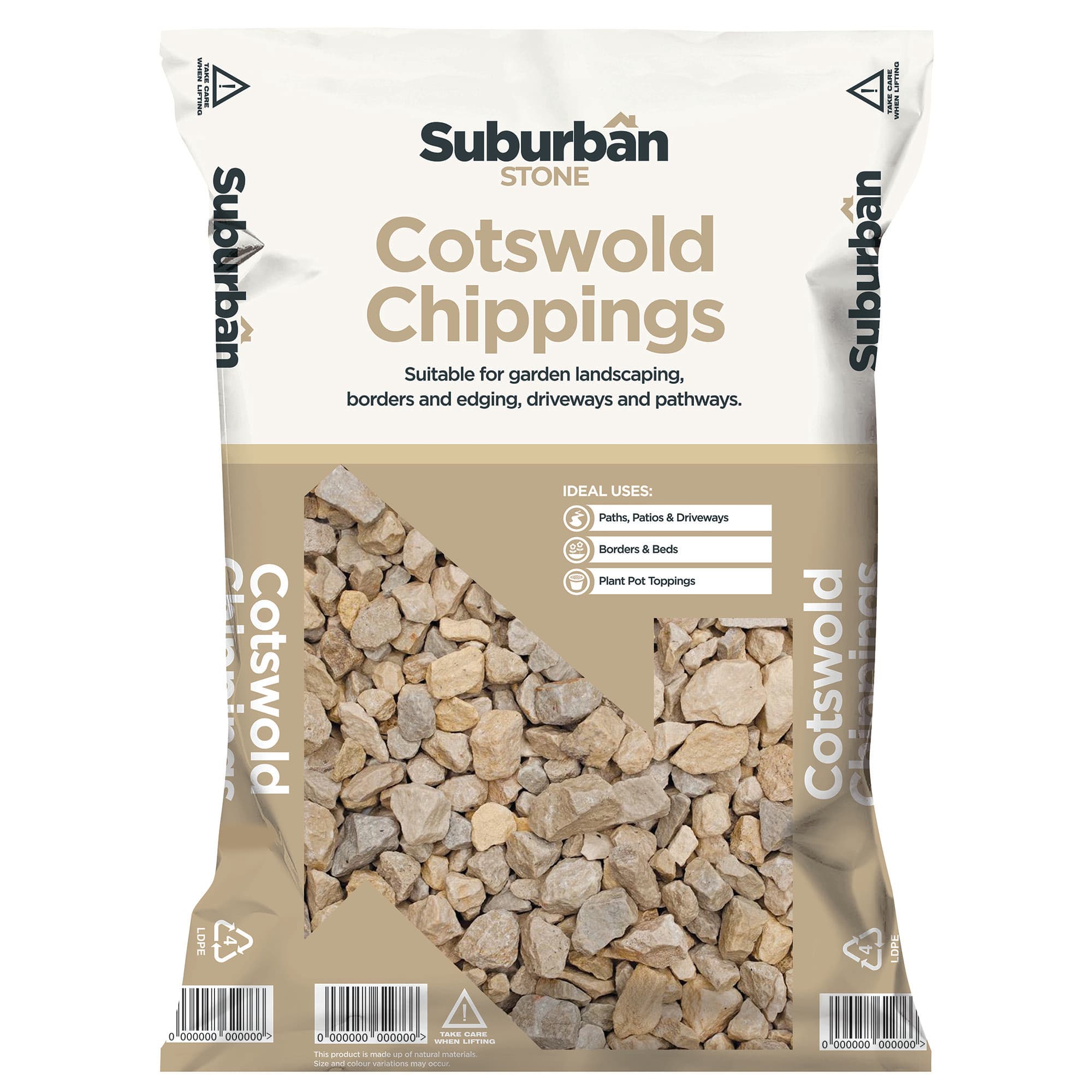 Suburban Stone Cotswold Chippings Trade Pack 20kg