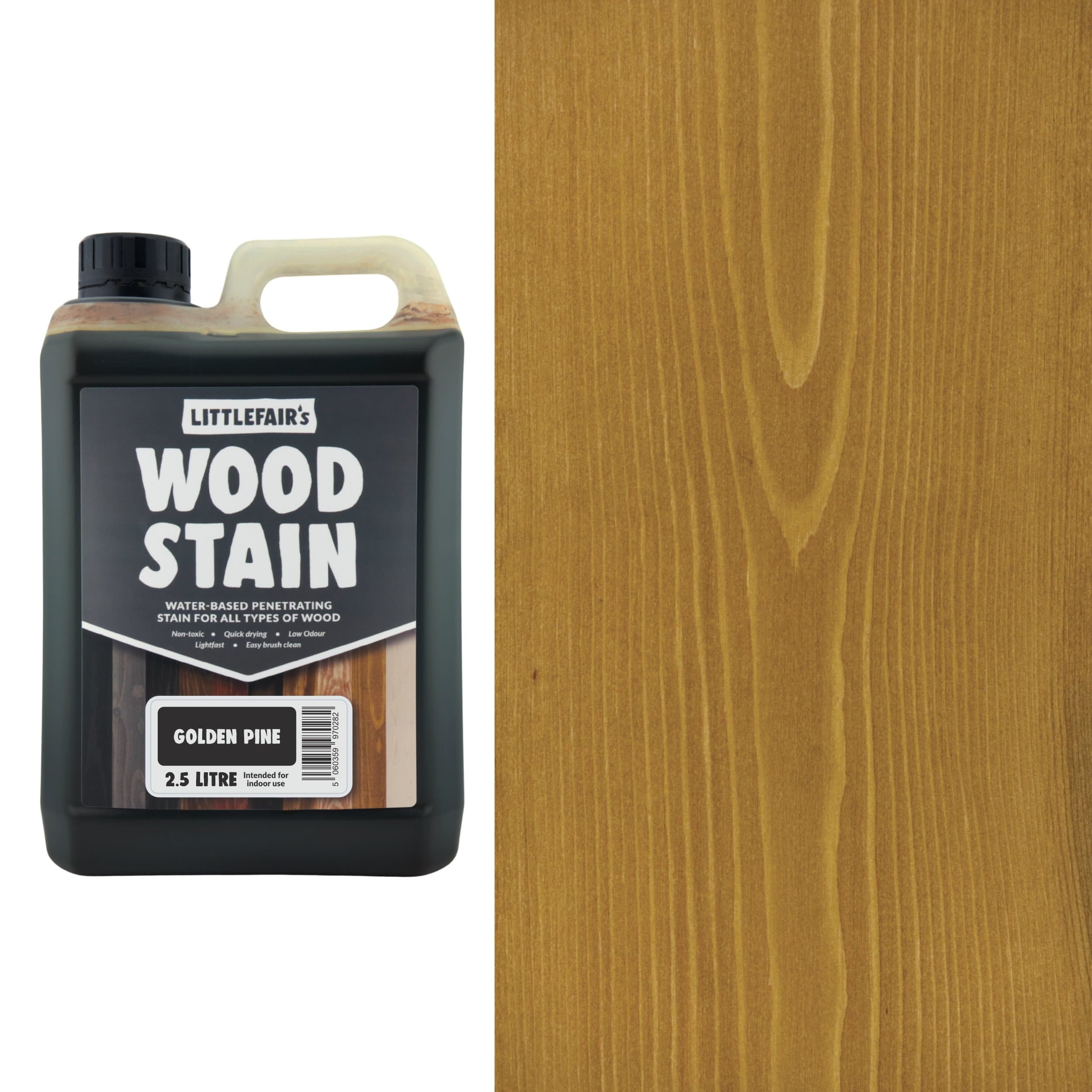 Littlefairs Water Based Wood Stains - Non Toxic & Eco Friendly