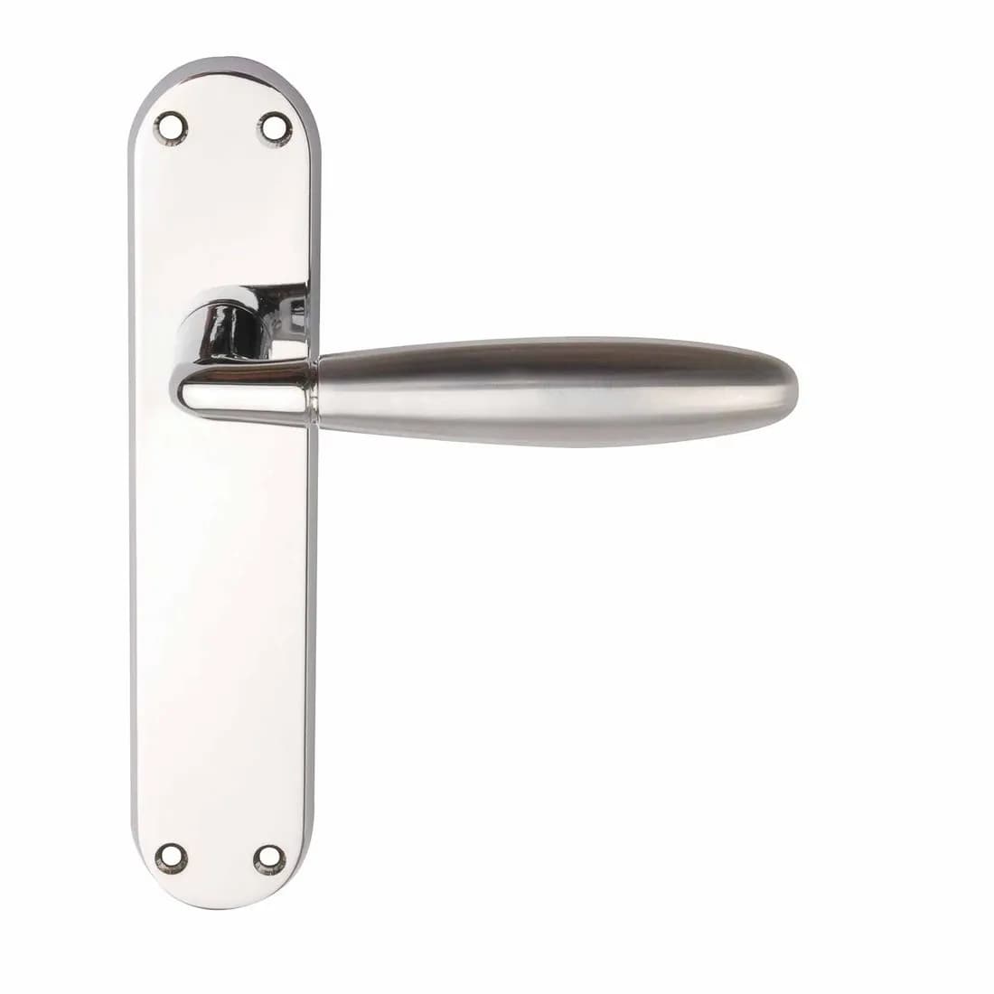 Phoenix Lever Door Handles Polished/Satin Chrome Premier