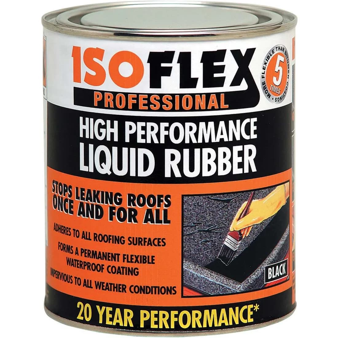 Isoflex Liquid Rubber Black 4.25L