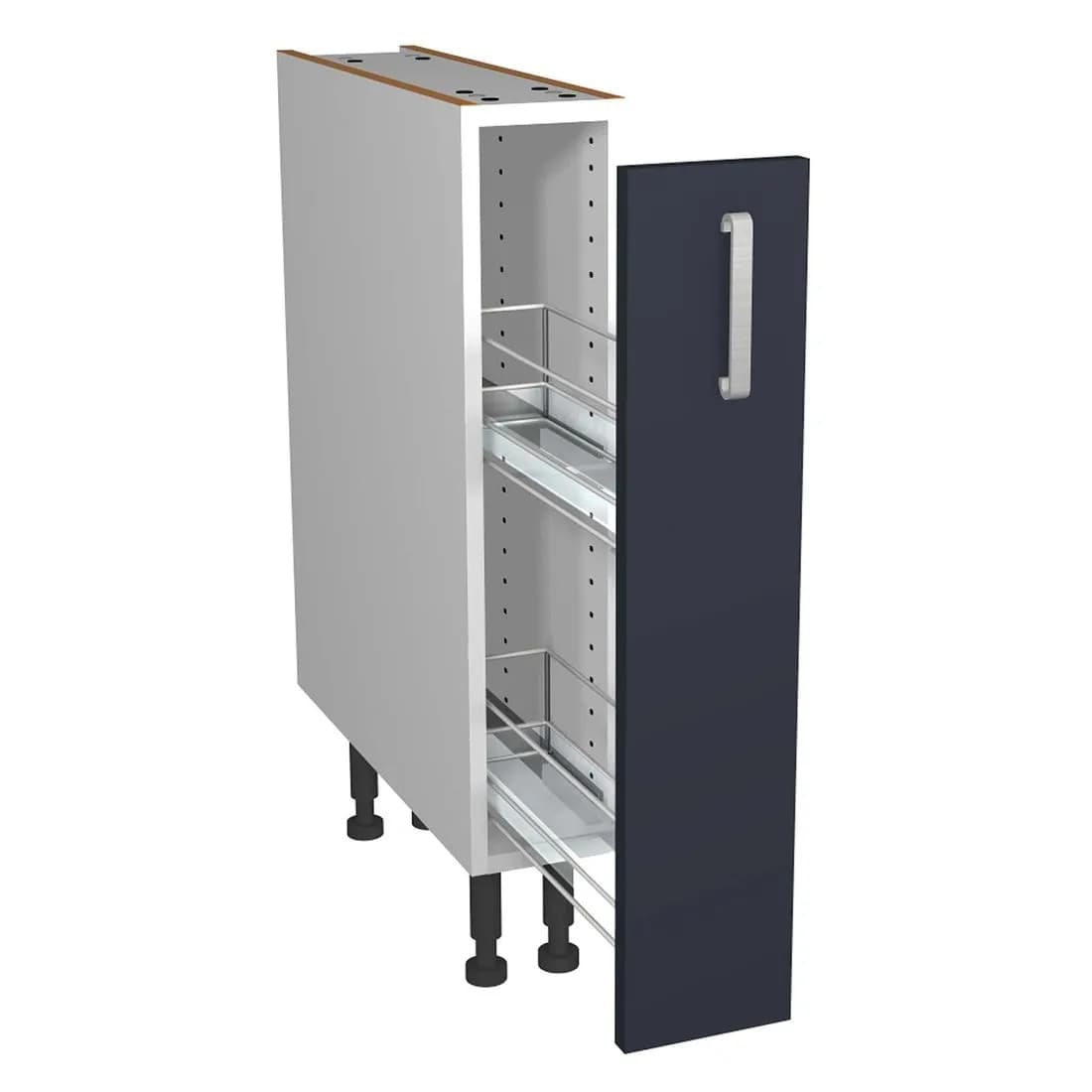Verona Navy 150Mm Pull Out Base Unit With Wirework