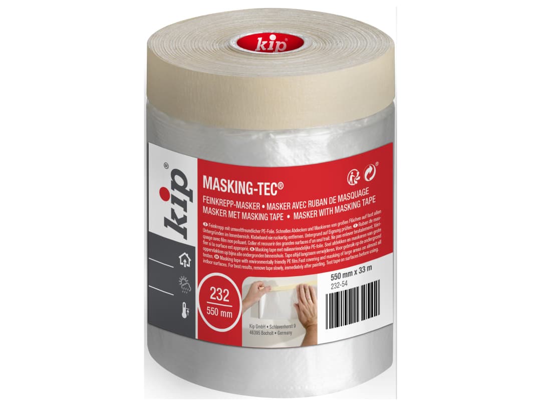 KIP® 232 Plastic Masker Tape 0.55 x 33m 224967