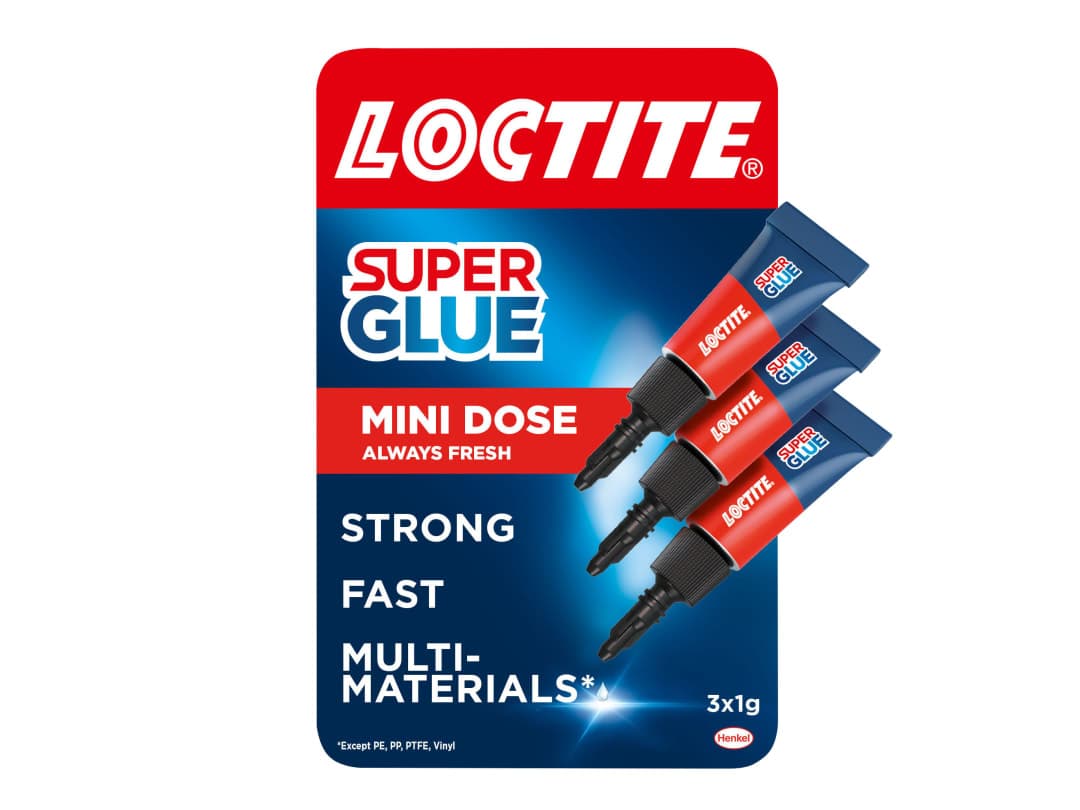 Loctite Super Glue Mini Trio 3 x 1g 2977850