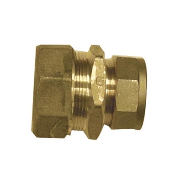 MDPE Copper Adaptor - 32mm x 28mm Brass