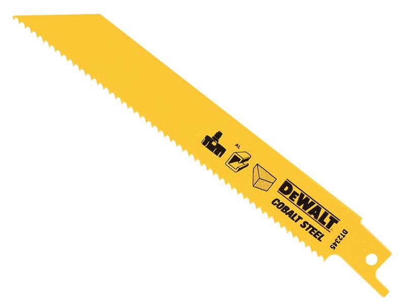 Dewalt DT2345-QZ Bi-Metal General Purpose Reciprocating Blade 152Mm X 10 Tpi (Pack 5)