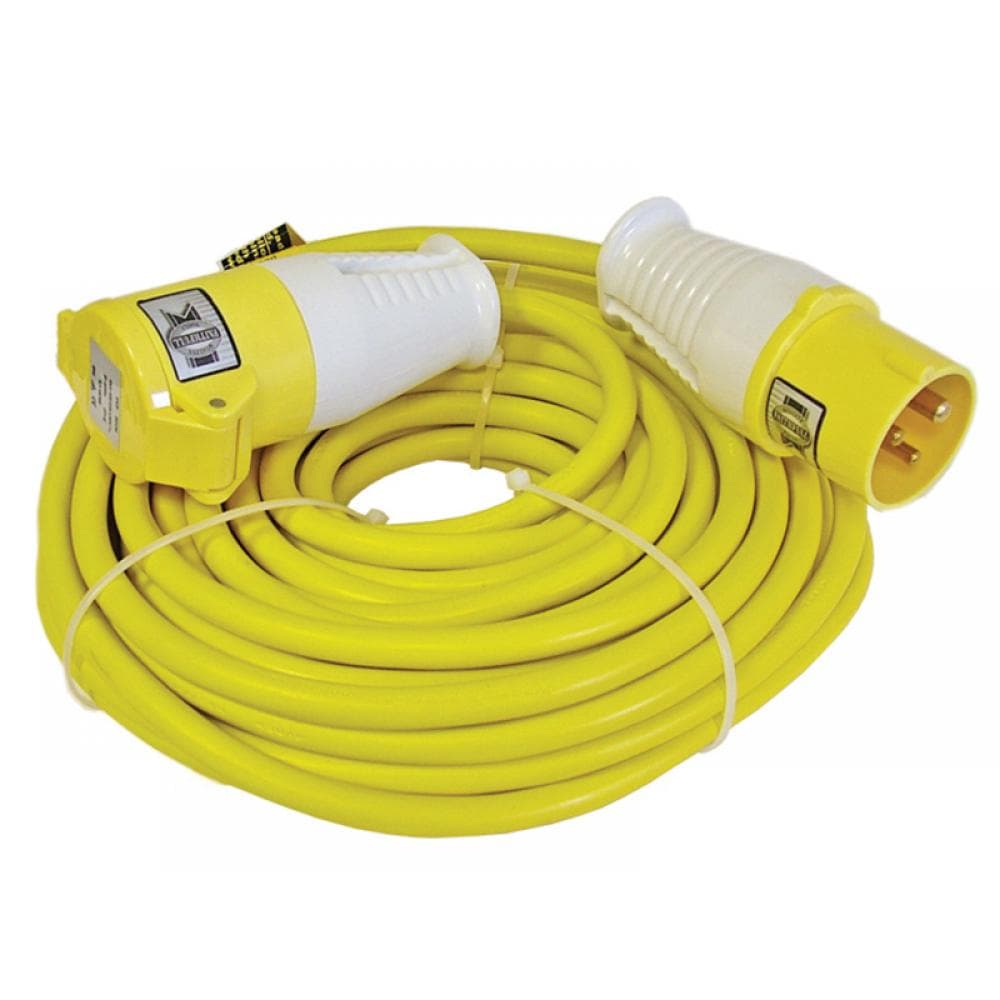 Faithfull Power Plus GP52+EZ54 Trailing Lead 110V 16A 2.5Mm Cable 14M