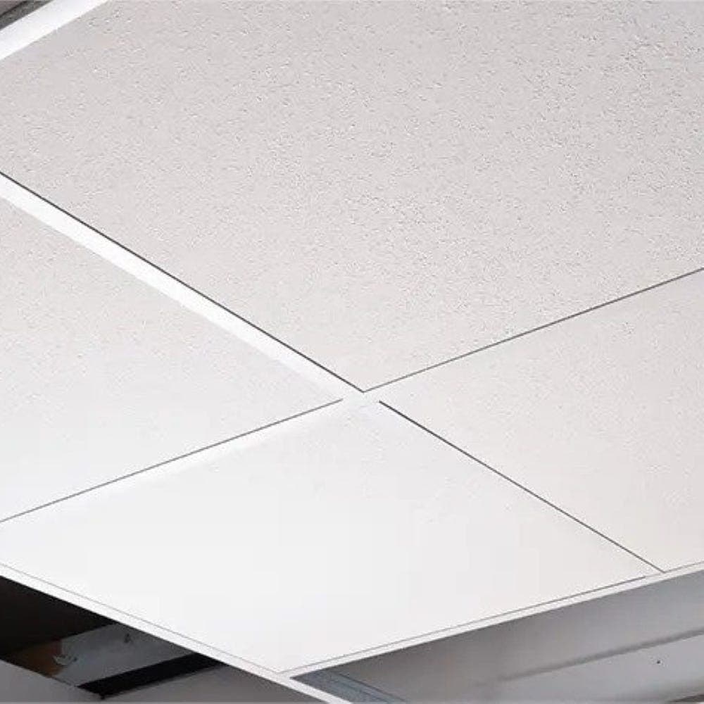 Zentia Armstrong Aquabloc Ceiling Tiles Board Edge 600mm x 600mm - Pack of 16 | 5.76m2 - BP2100M4