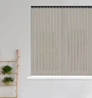 Ex-lite 89 Light Grey Electric Vertical Blinds PVC