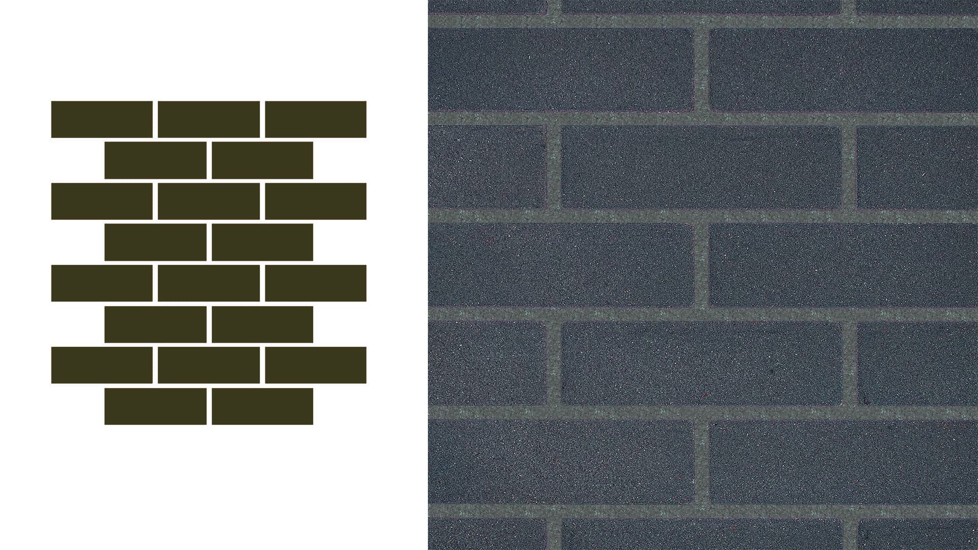 Weber Grey Wall Brick Sanded Slate