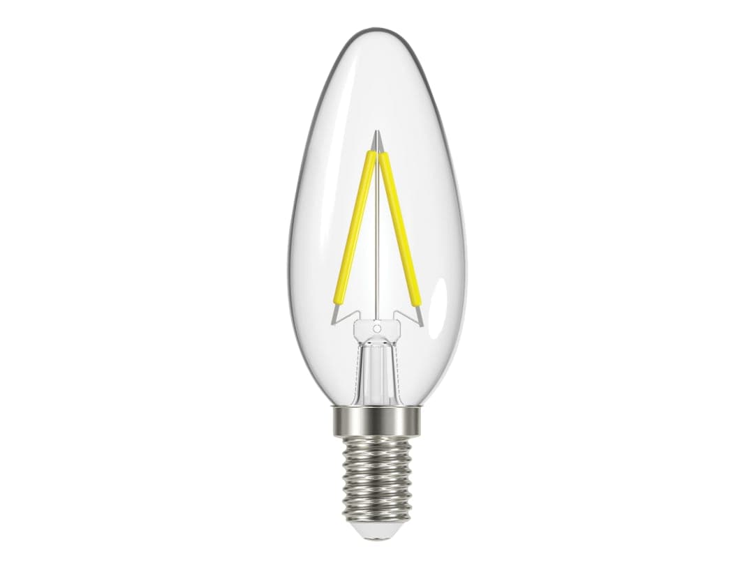 Energizer® LED SES (E14) Candle Filament Non-Dimmable Bulb, Warm White 470 lm 4W S12869