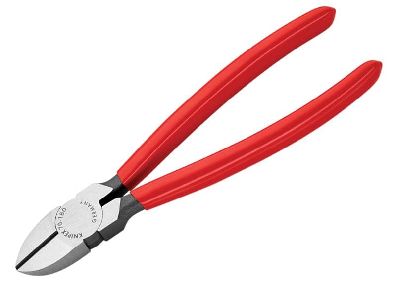 Knipex 70 01 180 SB Diagonal Cutters Pvc Grip 180Mm (7In)
