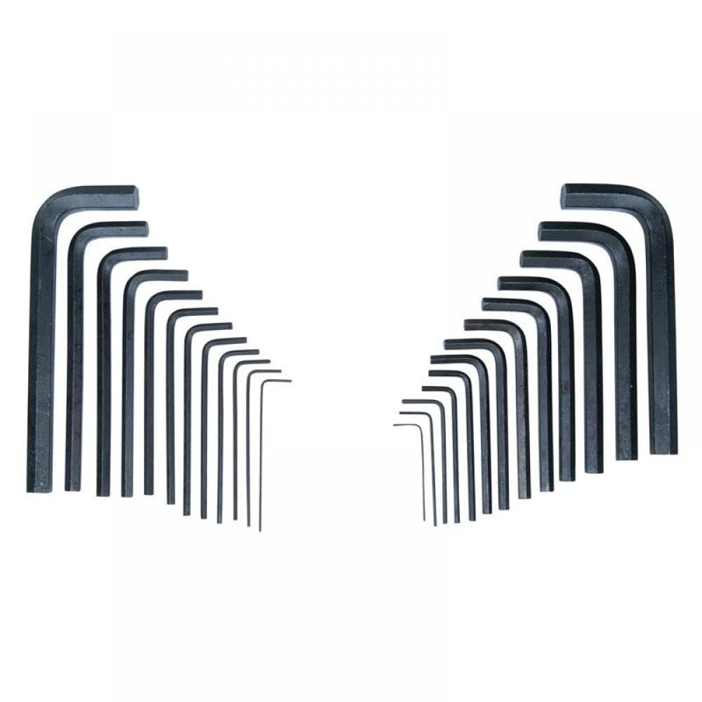 Bluespot Tools 15307 Metric & Imperial Hexagon Key Pouch Set 25 Piece