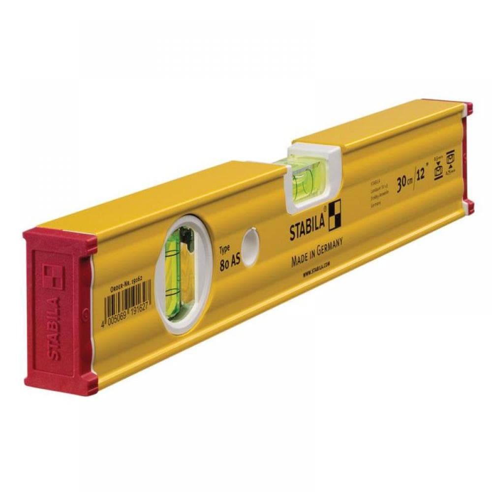 Stabila 19162 80 As Spirit Level 2 Vial 19162 30Cm