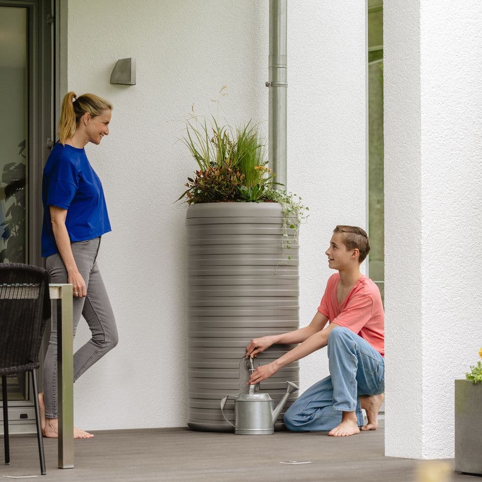 Nordic 2 in1 Water Tank Stone Grey Original Organics