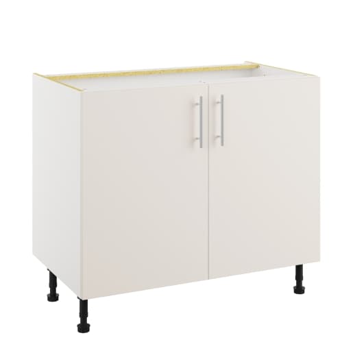Essence Cashmere Grey MFC Highline Base Unit, 1000mm