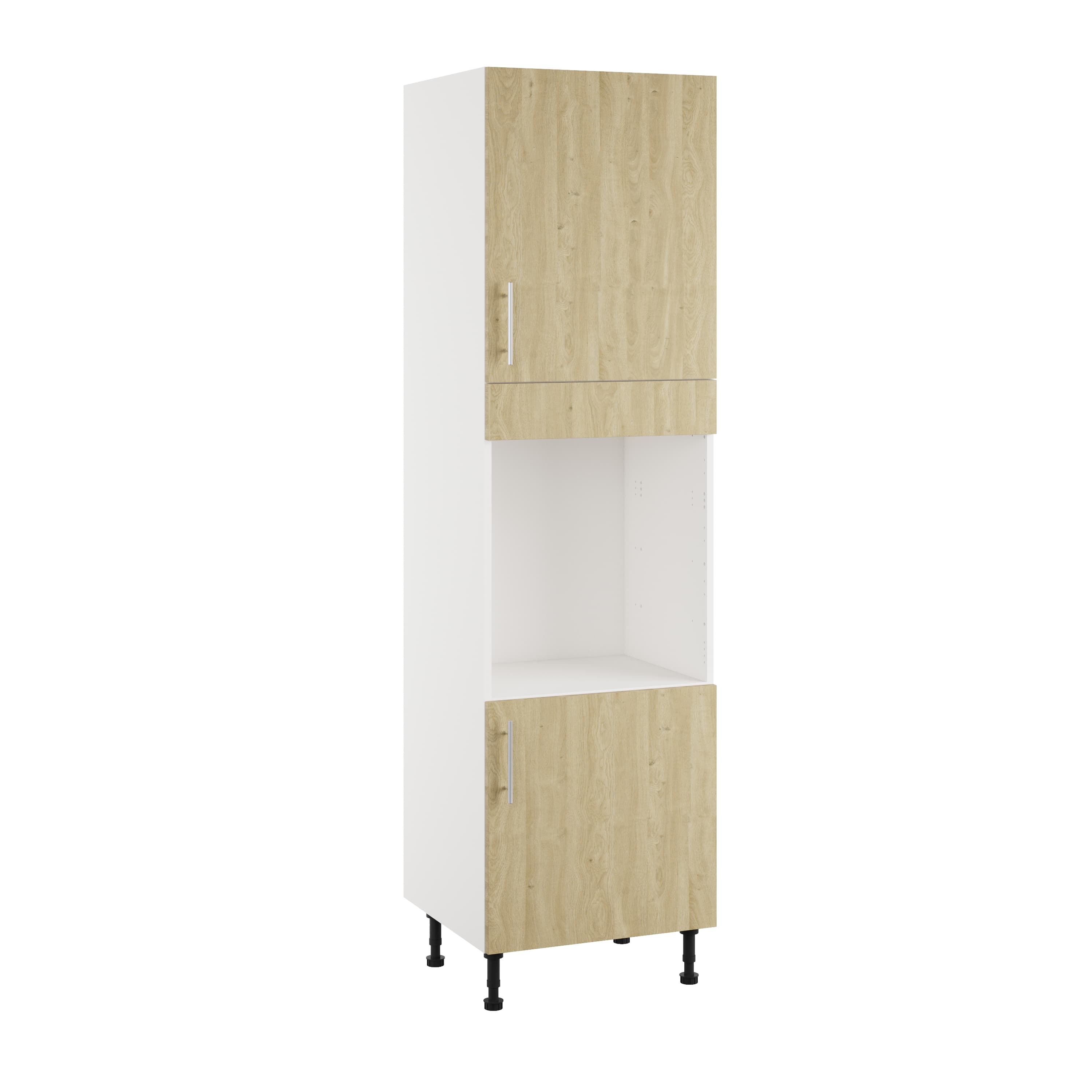Essence Sandstone Oak MFC Single Oven Tower Type A, 600mm