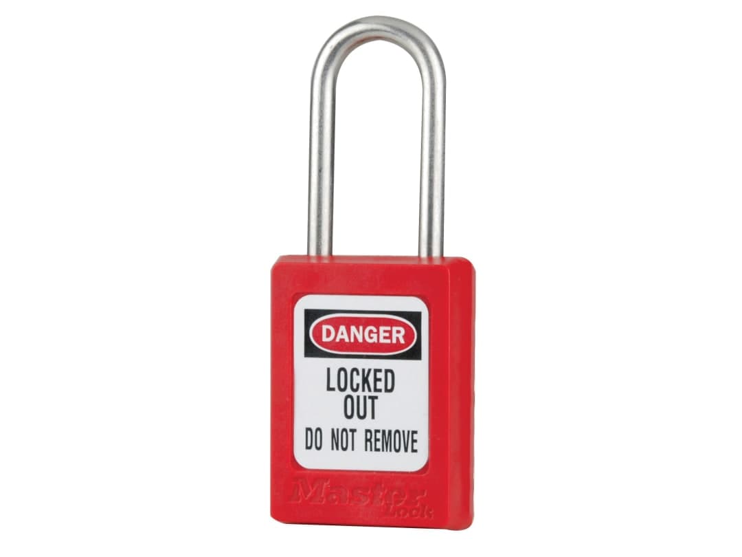 Master Lock Lockout Padlock – 35mm Body & 4.76mm Stainless Steel Shackle S31RED