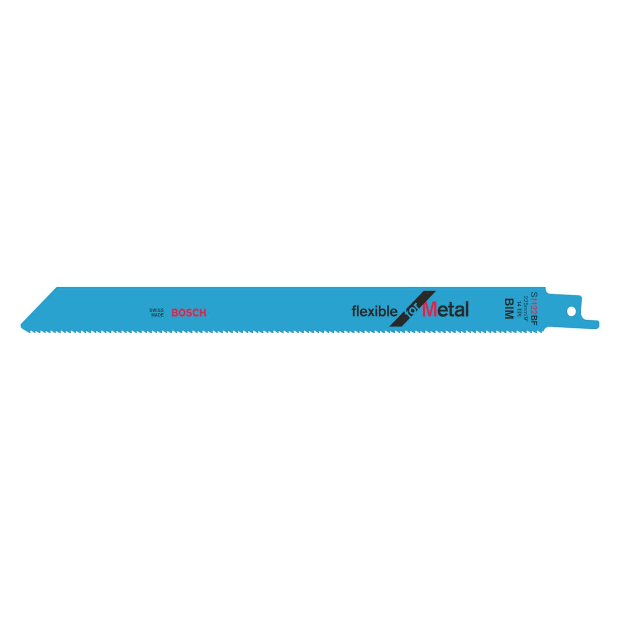 Bosch Powertool Accessories S 1122 BF Flexible for Metal Reciprocating Saw Blade 225mm 14 TPI (Pack 100) 2608656032